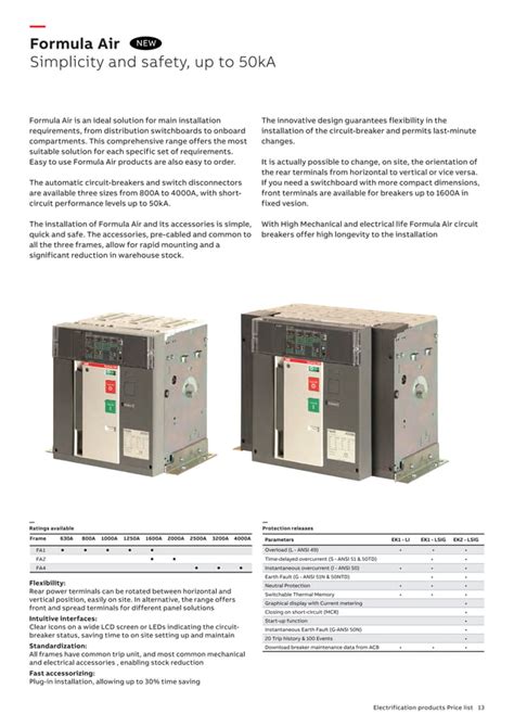 abb lv switchgear price list 2018|abb switchgear catalogue pdf.